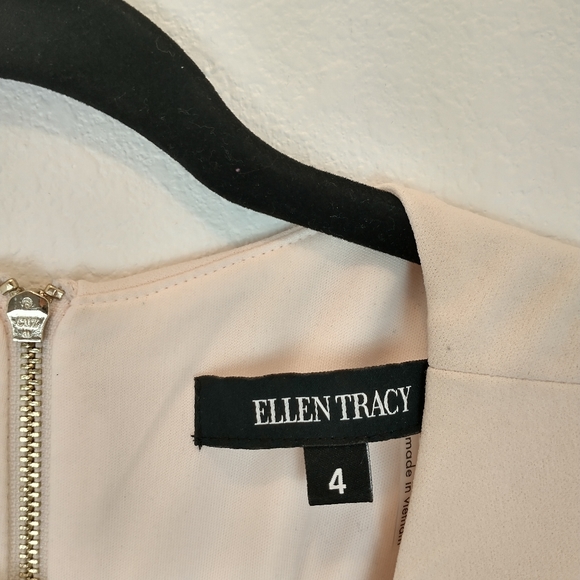 Ellen Tracy Blush Dress Size 4 - Picture 2 of 8